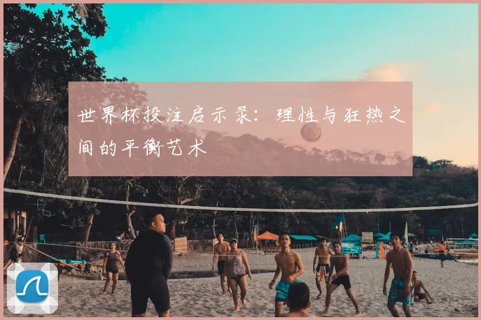 世界杯投注启示录：理性与狂热之间的平衡艺术